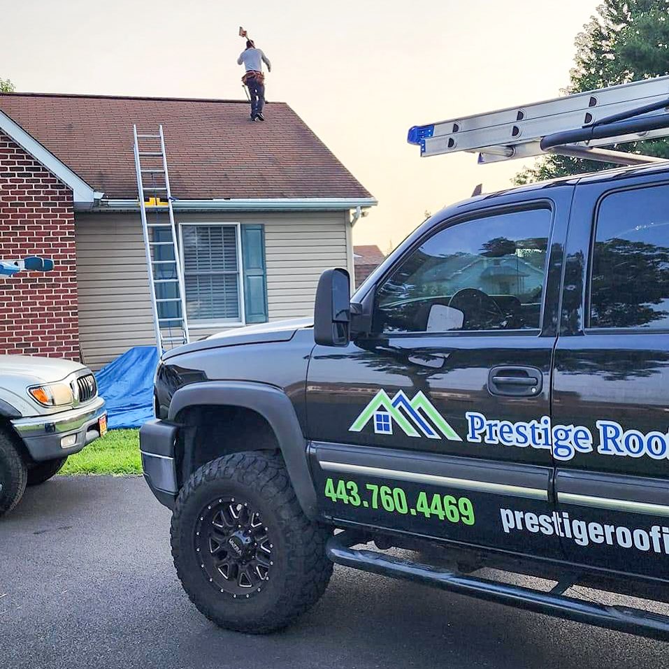 Prestige Roofing Staff at Work