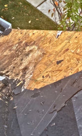 Roof Inspection Found Rotten Decking