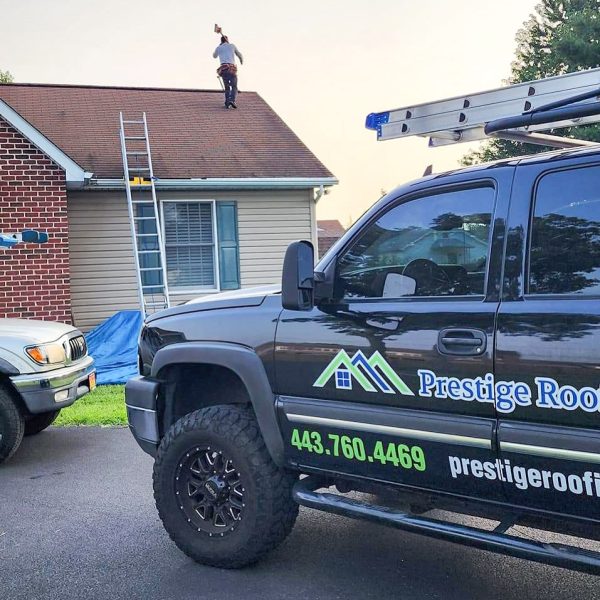Prestige Roofing Staff at Work