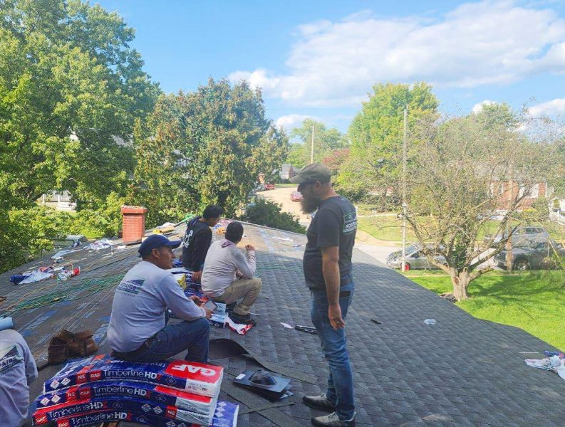 Prestige Roofing Staff at Work